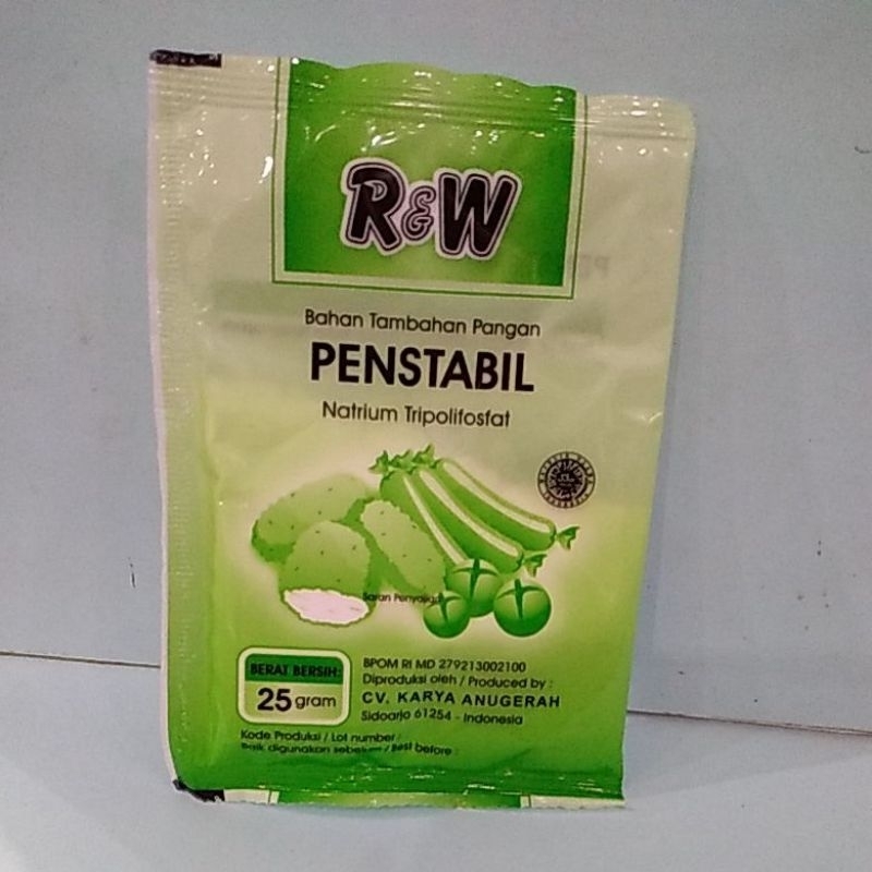 R&amp;W PENGENYAL(PENSTABIL)NATRIUM TRIPOLIFOSFAT 25 GR