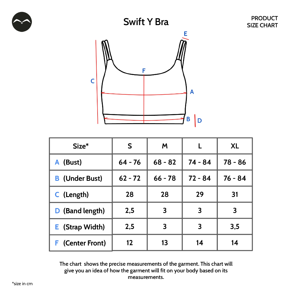 miniletics Last Stock - Swift Y Bra, Medium Support with A/B Cup Sports Bra