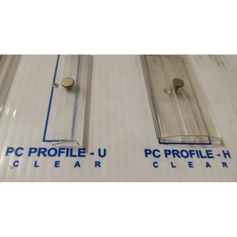 List H plastik utk solarflat