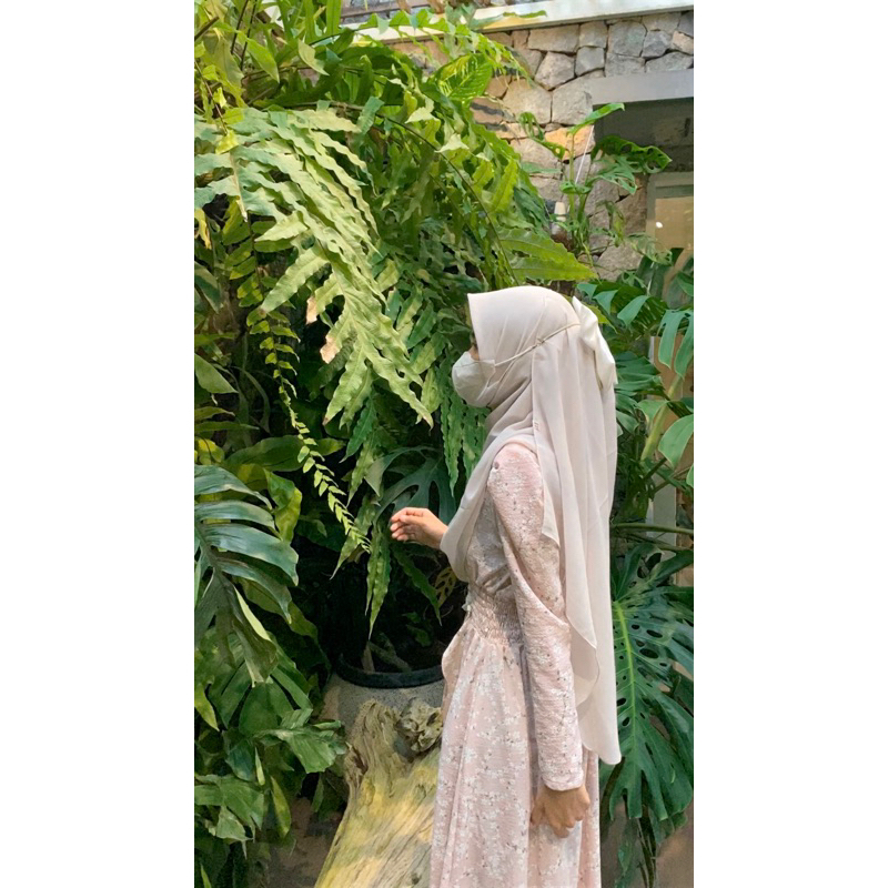 Arasa Hijab - CHESSY DRESS Motif | Korean Dress | Dress kondangan | Dress Lebaran | Dress Cantik