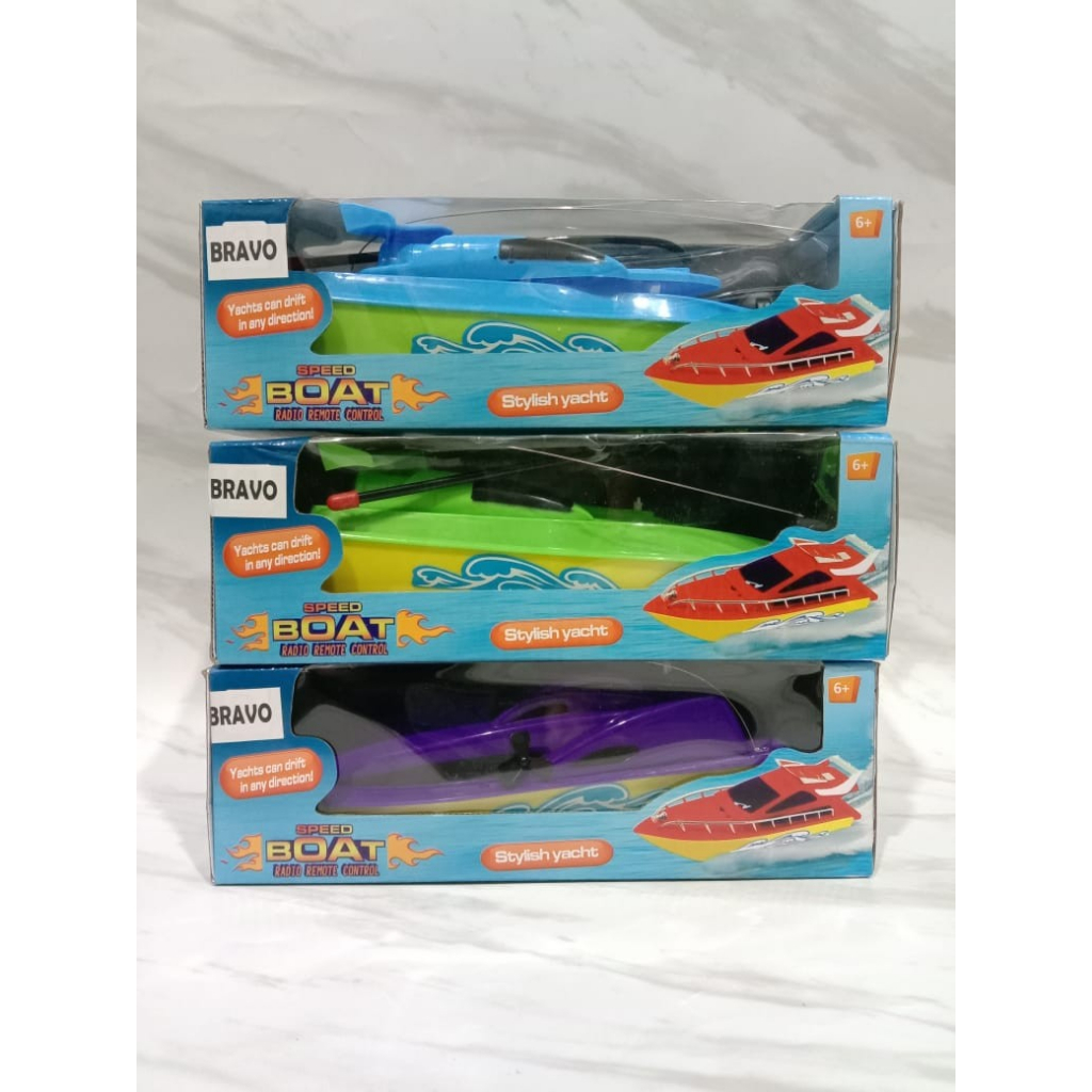 Mainan Perahu Speed Boat Yatch Remote Control