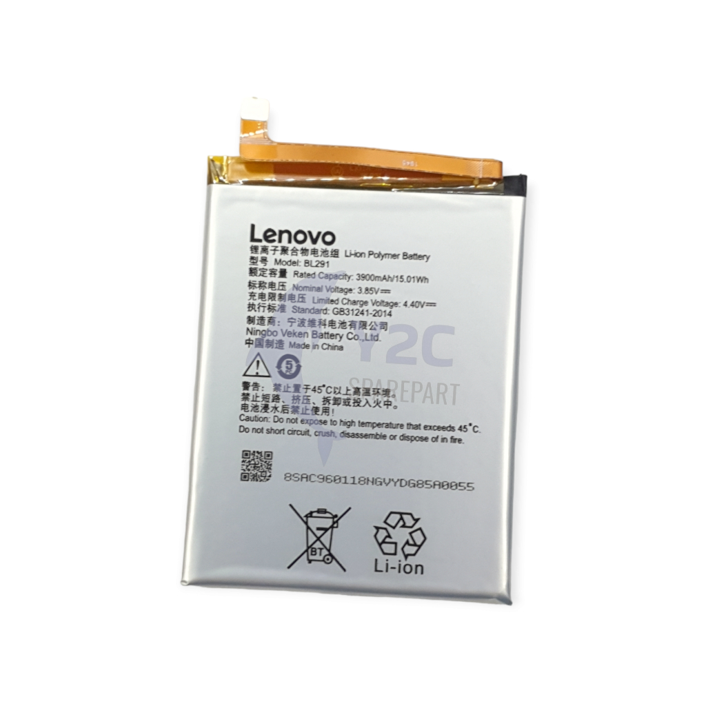 Baterai Baterai Lenovo A5 BL291 BL 291 Batre / Batere / Batrei