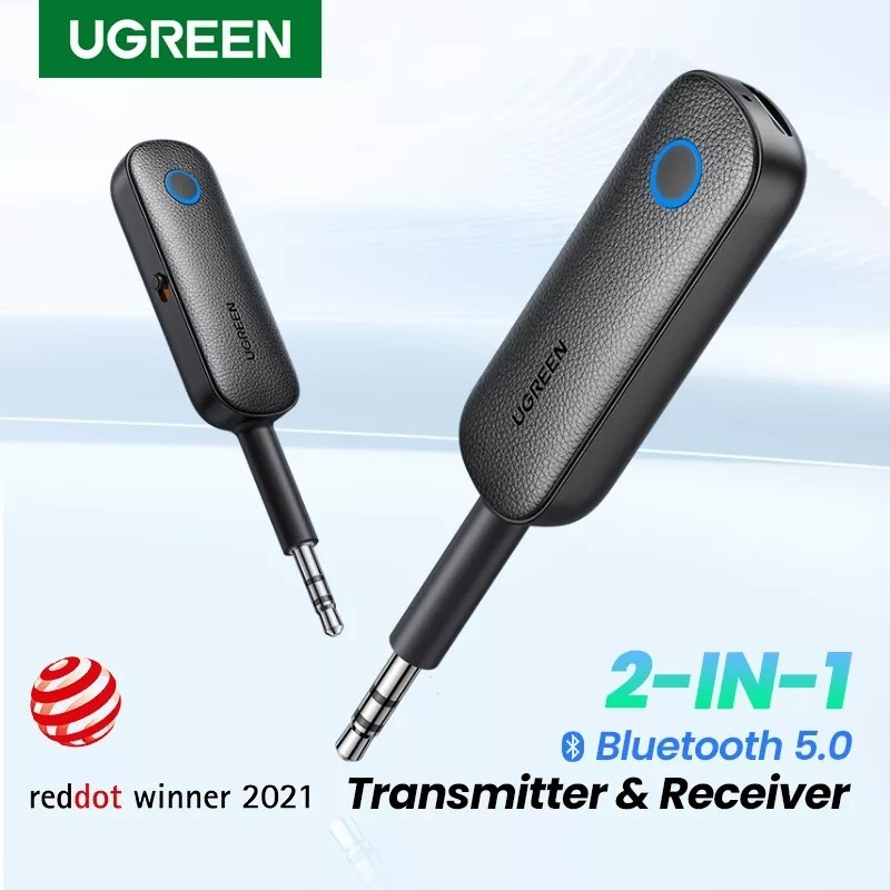 Ugreen 2-in-1 Bluetooth 5.0 Transmitter Receiver with 3.5mm 80893
