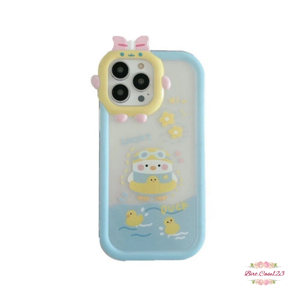 CUSTOM SOFTCASE PITACU FRAME KARAKTER CUSTOM DUCK FOR REALME C1 C2 5 5I 9I C11 C15 C20 C11 2021 C21 C21Y C25Y C30 C31 C33 C35 NARZO 50I 50A PRIME BC7601