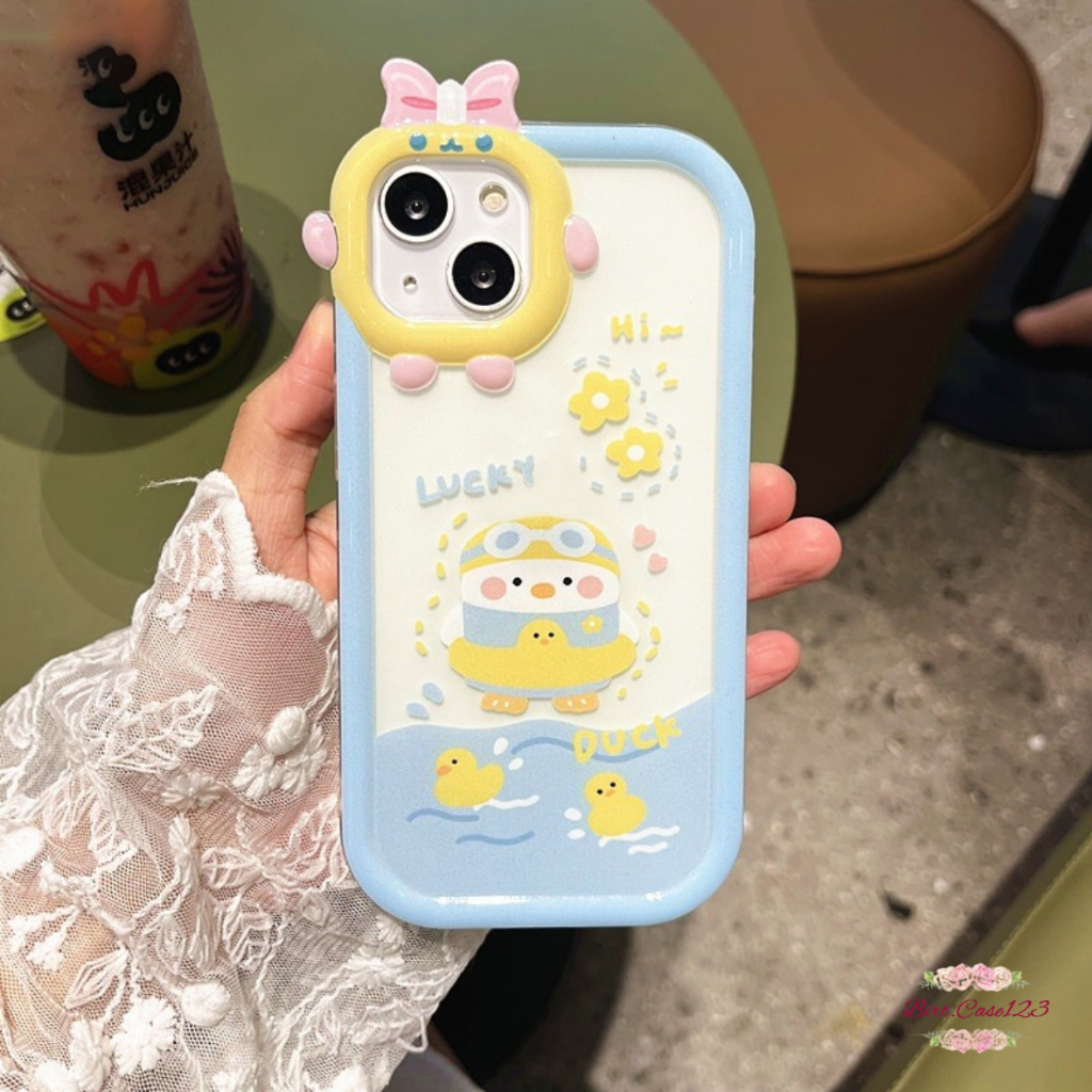 CUSTOM SOFTCASE PITACU FRAME KARAKTER CUSTOM DUCK FOR VIVO Y12 Y15 Y15 Y16 Y50 Y35 Y75 Y21S Y91 Y95 Y91C S15 V25 V25E S15E T1 PRO BC7600