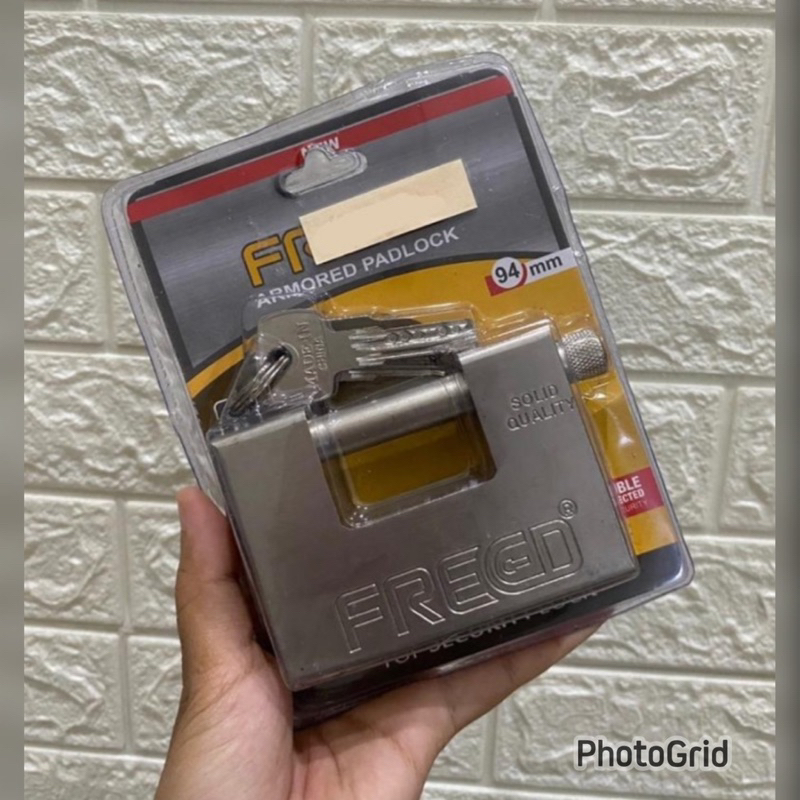 Gembok Baja Satying mm Leher Panjang/ GEMBOK SUNTING 94 MM ANTI POTOMG PROMO GEMBOK 84 MM FREED GEMBOK PAGAR GEMBOK GERBANG PAGAR PENGAMAN gembok motor,gembok pagar dan gerbang FREED SATTING ANTI POTONG
