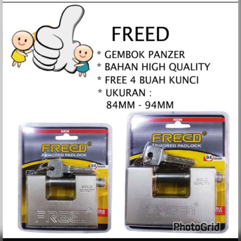 Gembok Baja Satying mm Leher Panjang/ GEMBOK SUNTING 94 MM ANTI POTOMG PROMO GEMBOK 84 MM FREED GEMBOK PAGAR GEMBOK GERBANG PAGAR PENGAMAN gembok motor,gembok pagar dan gerbang FREED SATTING ANTI POTONG