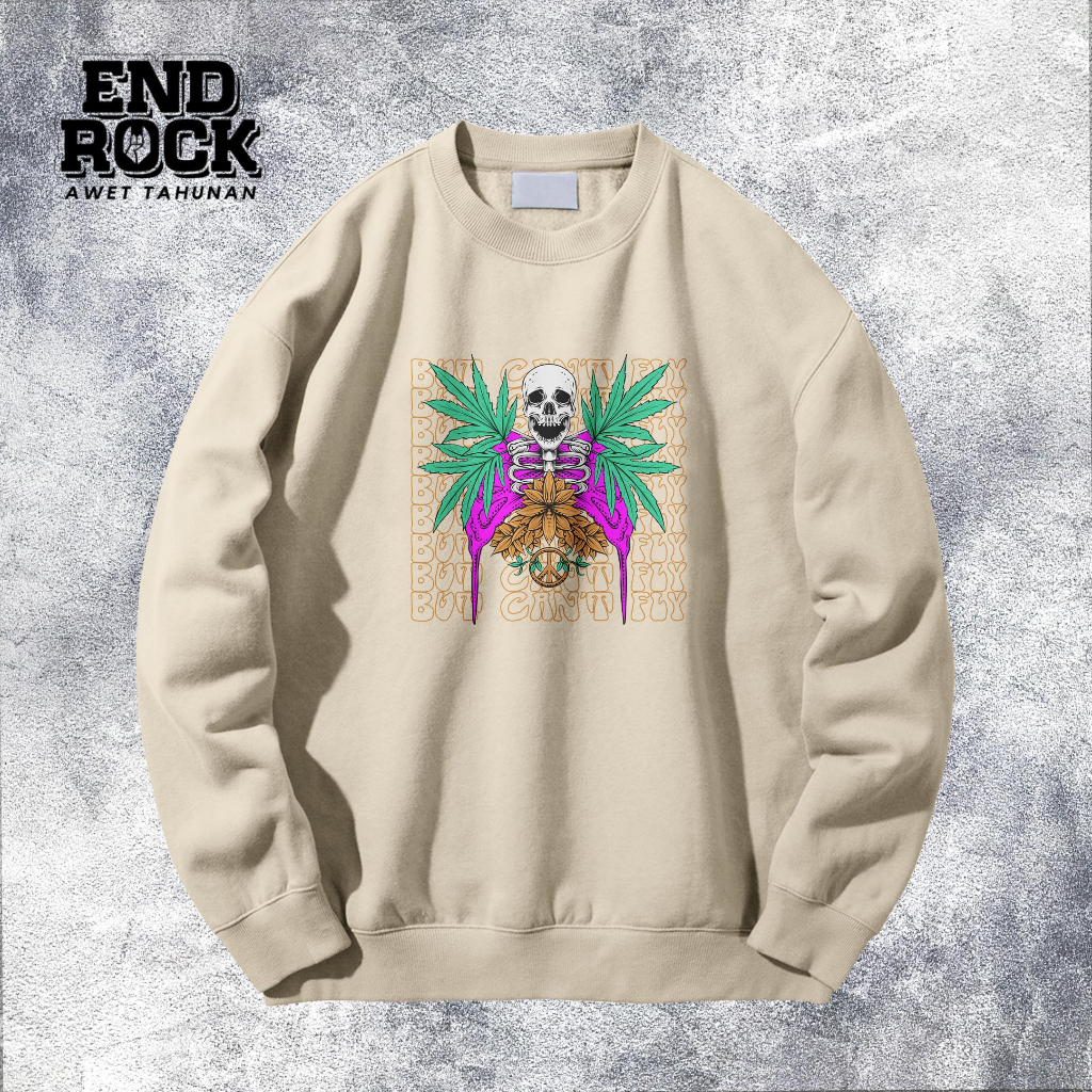 Crewneck Exclusive Original Endrock Tema Cantfly DTFS147