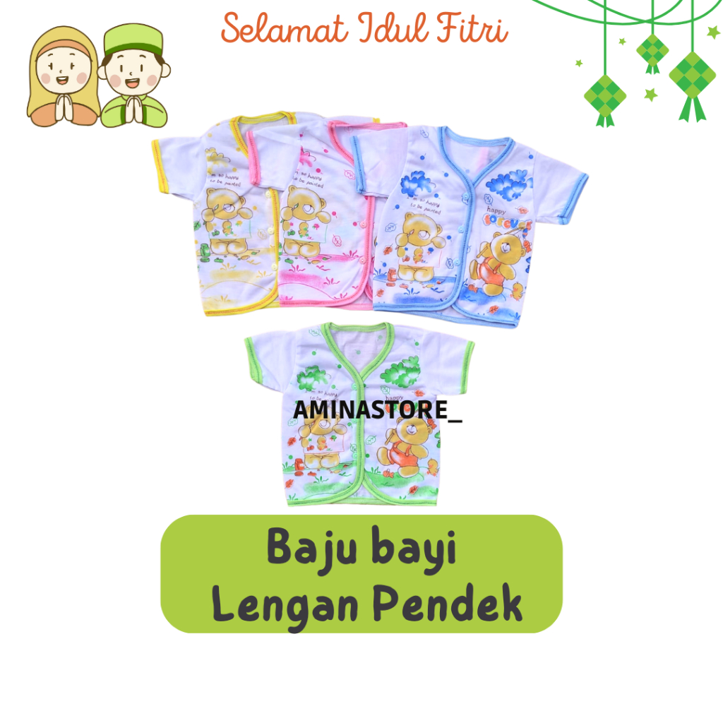 baju bayi lengan pendek katun pakaian bayi baju bayi newborn baju bayi baru lahir baju atasan bayi atasan bayi perempuan atasan bayi laki laki perlengkapan bayi baru melahirkan perlengkapan bayi murah toko perlengkapan bayi
