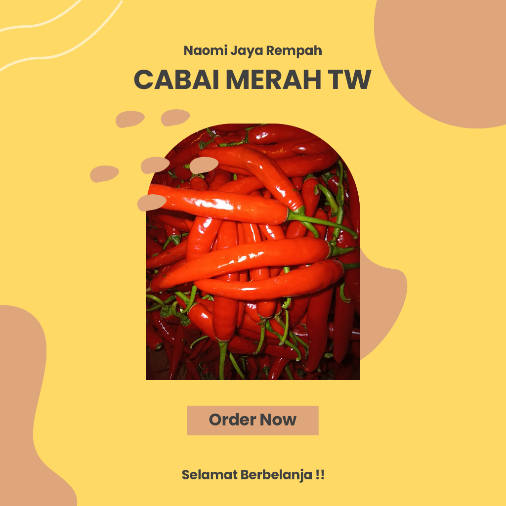 CABAI MERAH TW FRESH 1KG