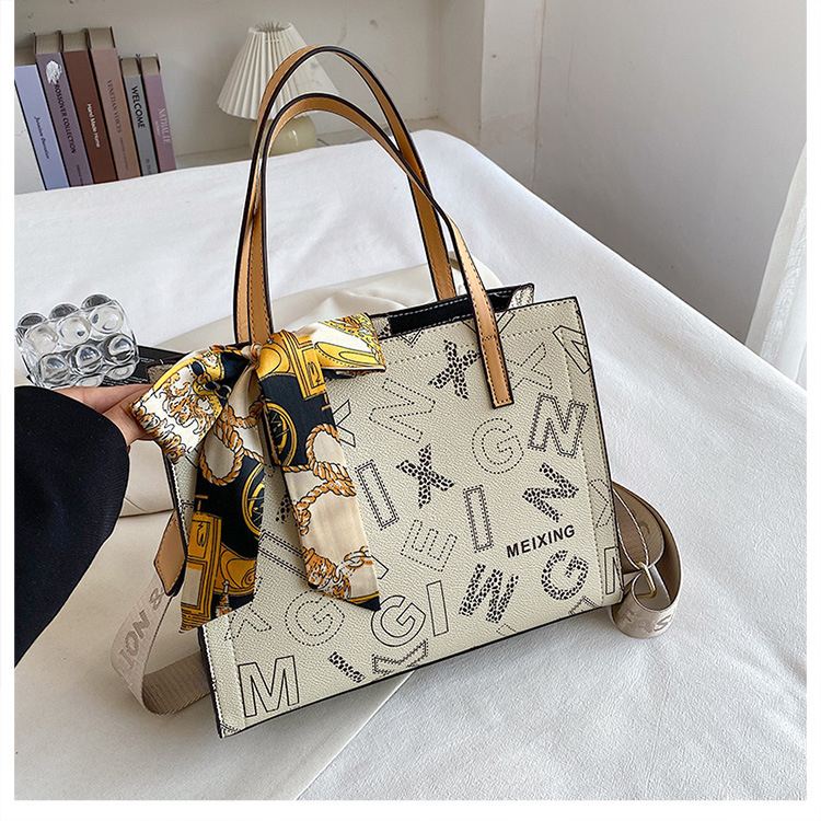 MV_Marvelouz MV137908 Tas HANDBAG Wanita Motif Casual Modis Ada Syal Cantik terbaru 1kg bisa 2 tas supplier tas import CR7908 LT2194 EL 4391