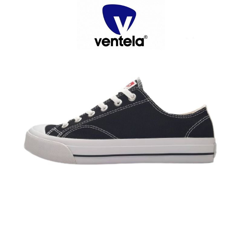 VENTELA OFFICIAL / VENTELA BASIC LOW BLACK WHITE ORIGINAL