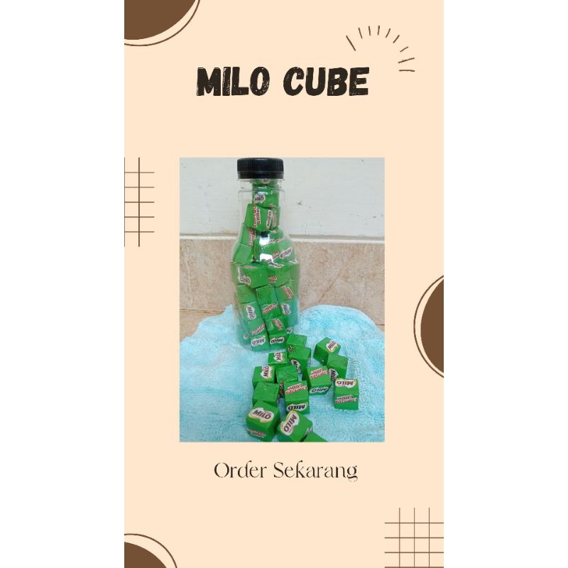 

MILO Cube isi 50 biji