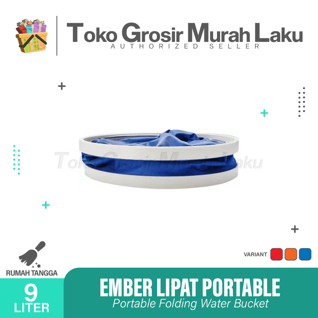 Ember Lipat Portable Multifungsi  9 Liter Cuci Mobil Motor Waterproof