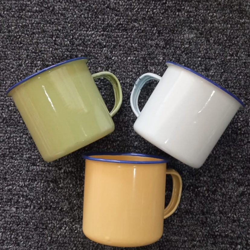 Mug Enamel Polos 7 cm