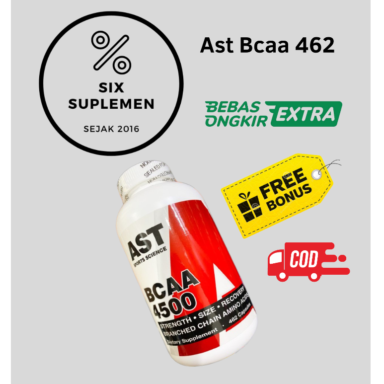 (Bonus Shaker/Sample) Ast Bcaa 462 Caps