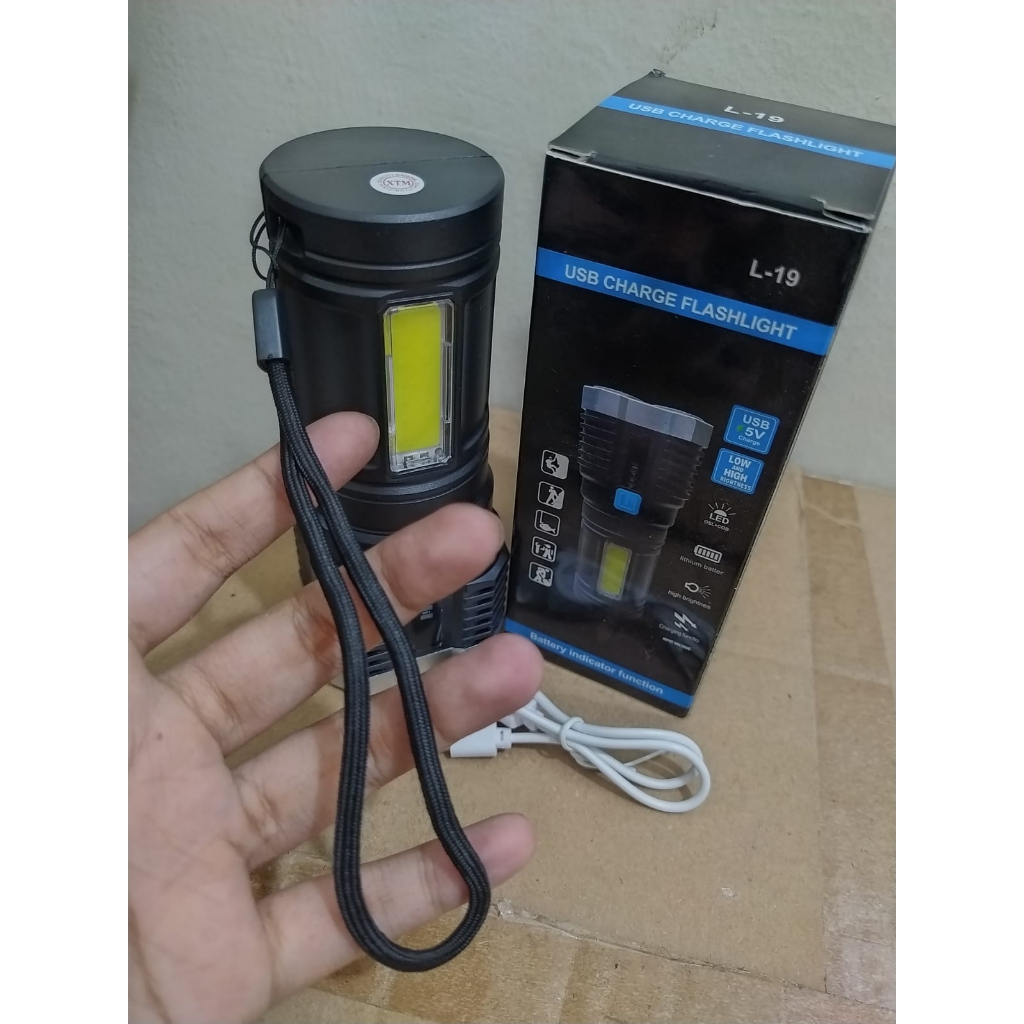 Senter LED Super Terang Lampu Senter LED Lampu Hutan Senter Hutan Super Terang