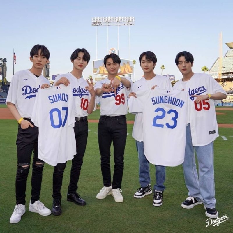 [CUSTOM BIAS] TSHIRT KPOP JERSEY BASEBALL ENHYPEN / NCT127 / BTS