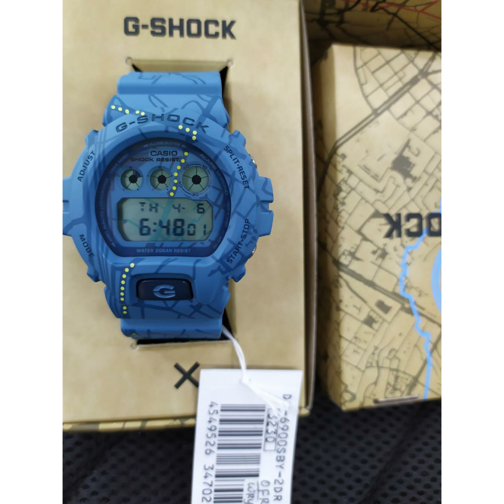 Jam Tangan Casio G-Shock DW-6900SBY-2DR Original