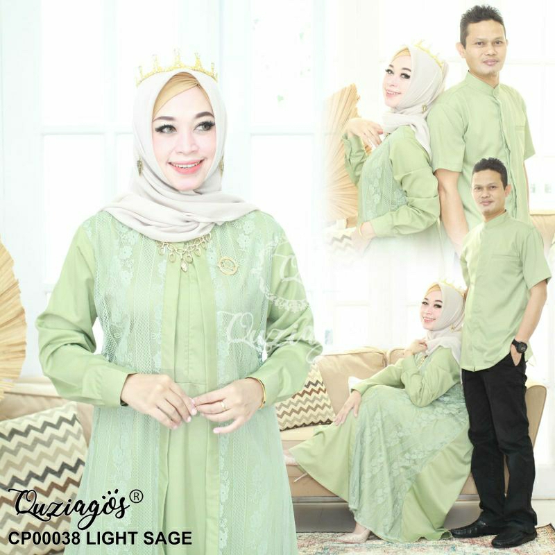 READY NEW QUZIAGOS COUPLE/GAMIS BUSUI KOKO PREMIUM GERCEP/ORIGINAL