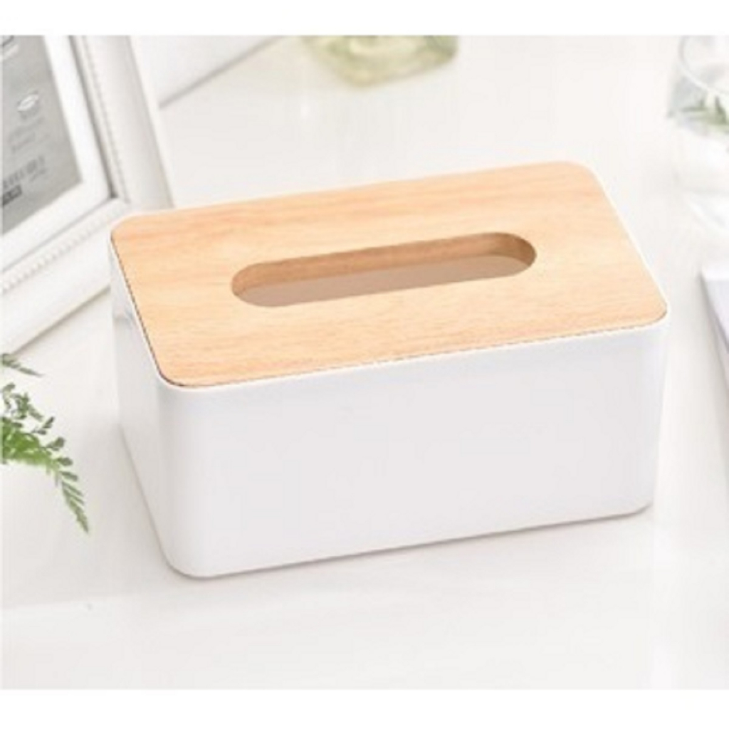 Kotak Tisu Kayu / Wooden Tissue Box