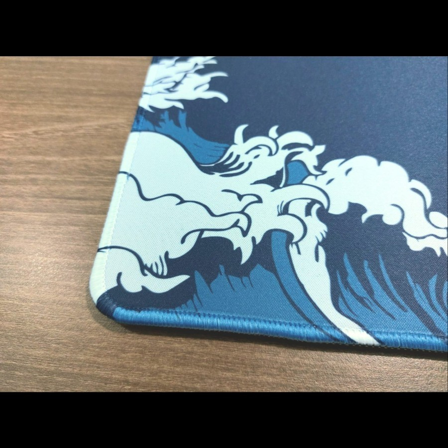 Ocean Blue Wave Edition Cloth Gaming Mousepad