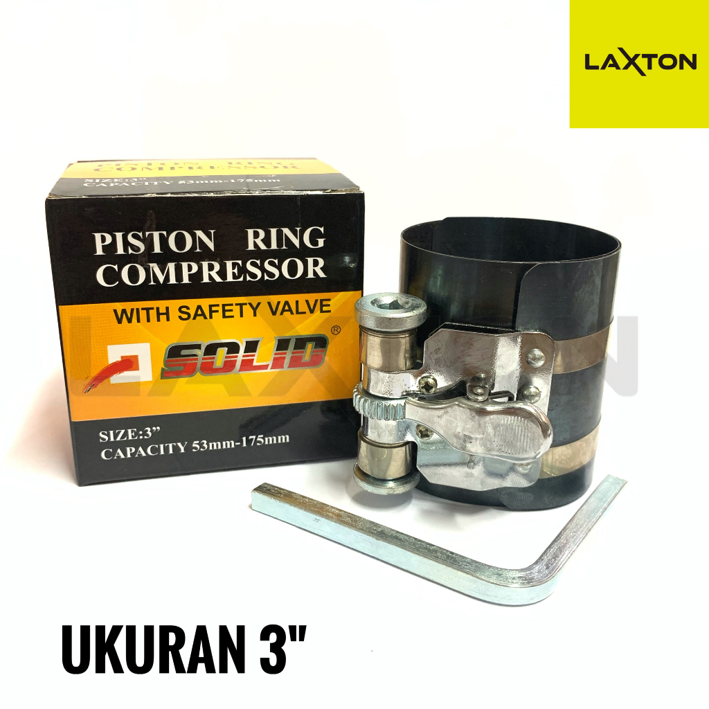 Solid Piston Ring Kompresor Alat Buka Press Piton