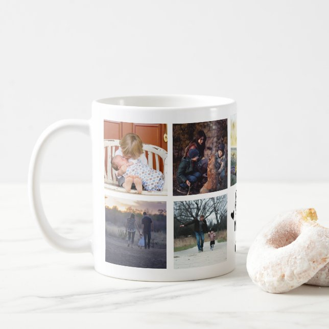 Mug Custom Foto Kolase Best Mom