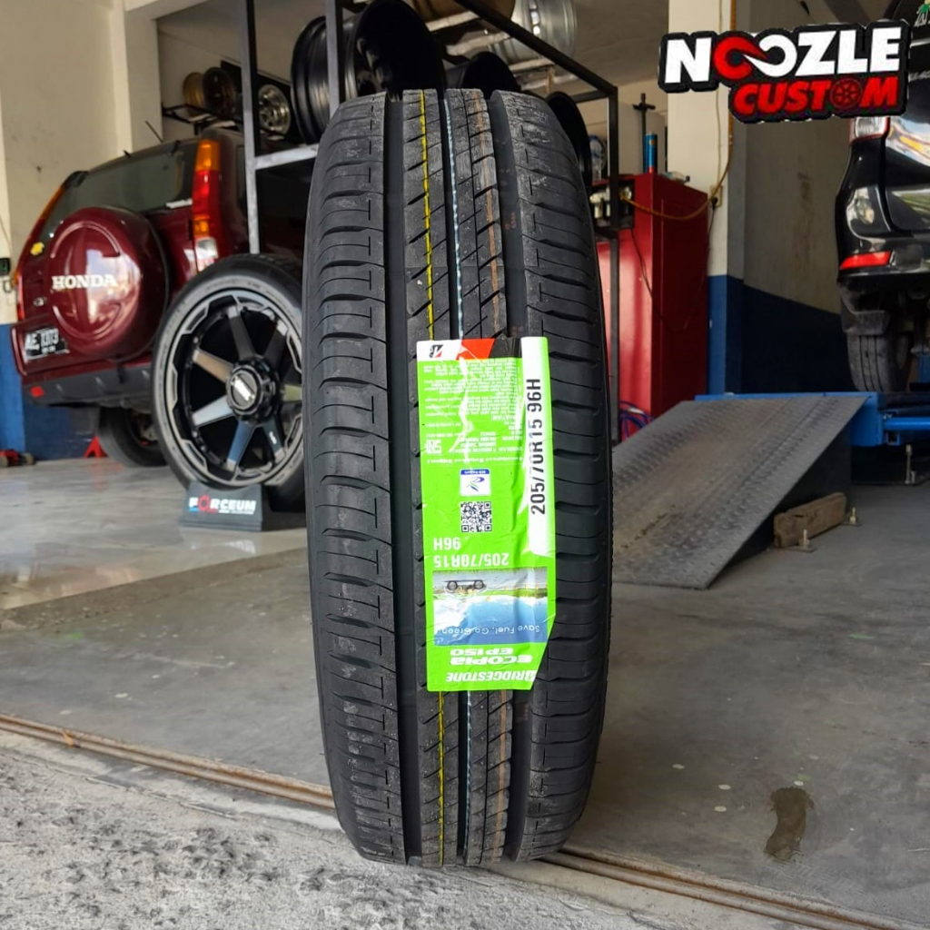 Ban Tubeless BRIDGESTONE 205 70 Ring 15 ECOPIA EP 150 205/70 R15 Crv Innova dll
