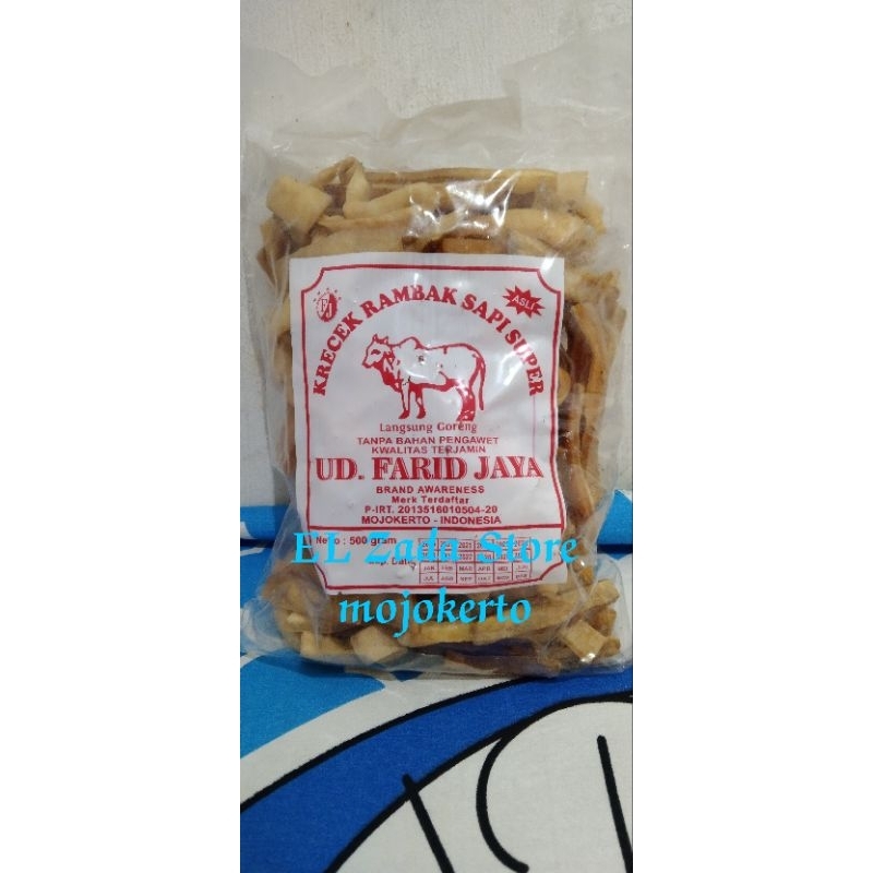 

Rambak ud.farid jaya ( Stick tebal )krecek rambak kulit sapi