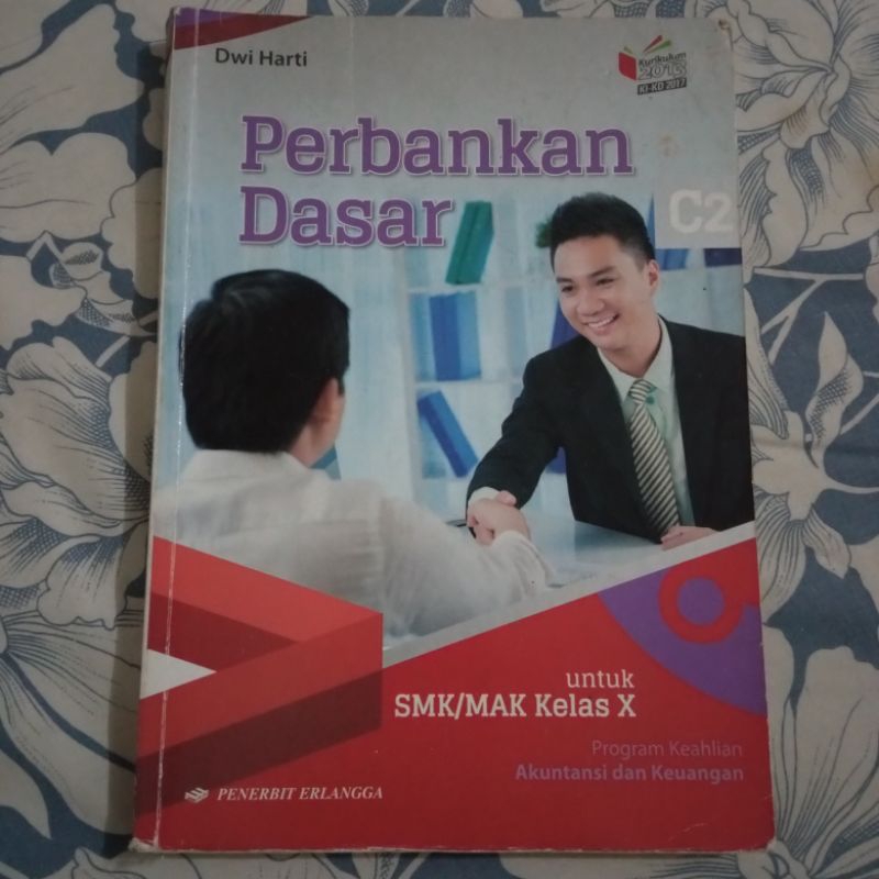 

Preloved Buku Perbankan Dasar SMK Kelas 10 X Kurikulum 2013 Penerbit Erlangga