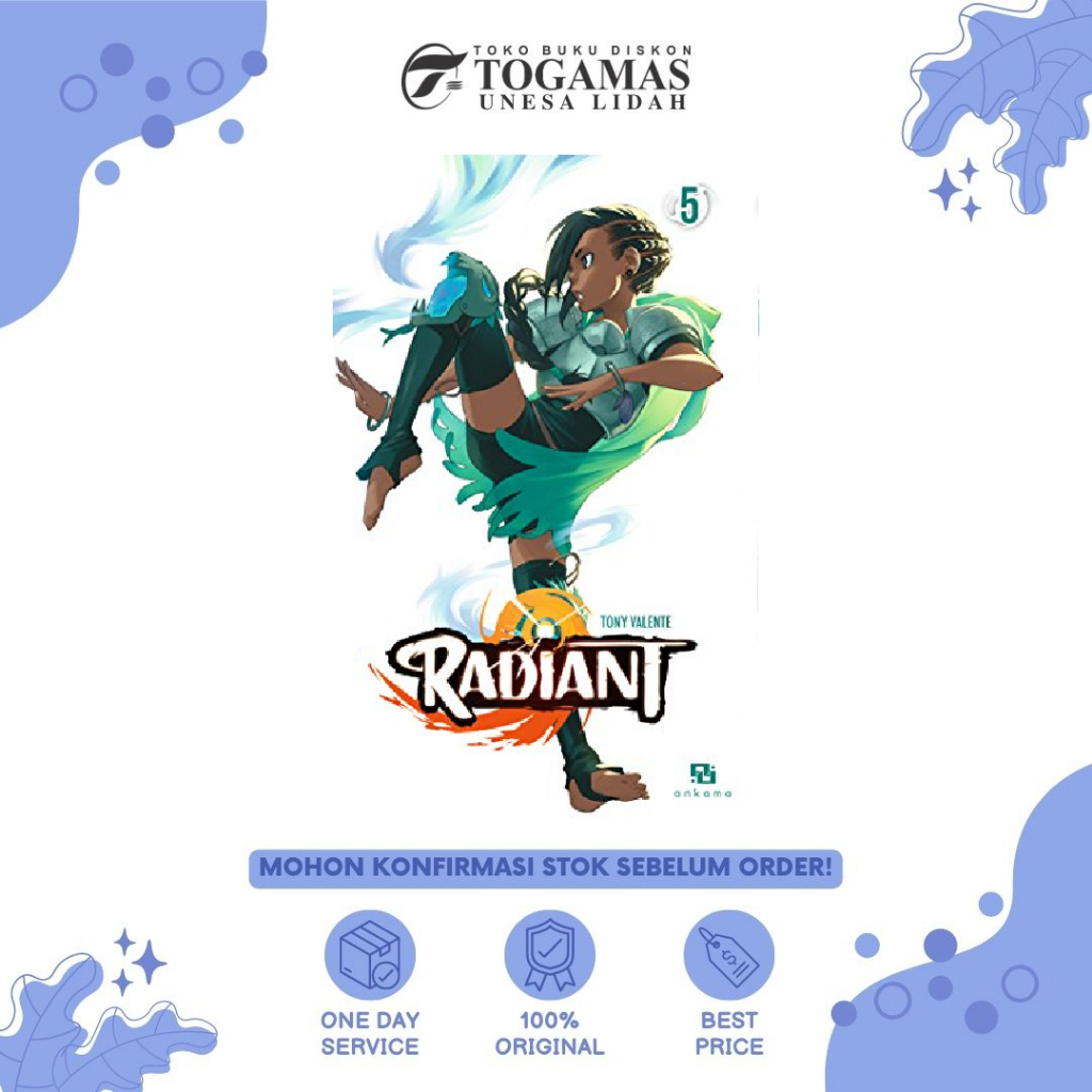 PRE-ORDER KOMIK RADIANT 01, 02, 03, 05 KARYA TONY VALENTE