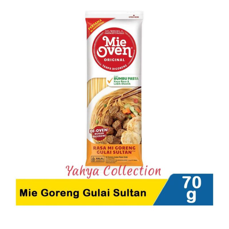 

Mie oven mie goreng gulai sultan 70gr