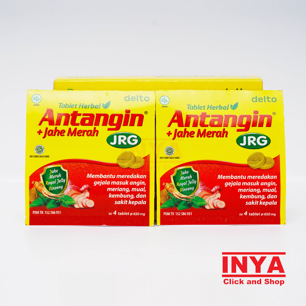 ANTANGIN JRG TABLET HERBAL + JAHE MERAH 20x4 Tablet BOX