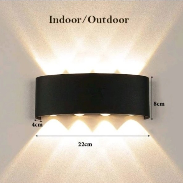 Lampu Dinding Taman Outdoor COB /LED Wall Light Minimalis