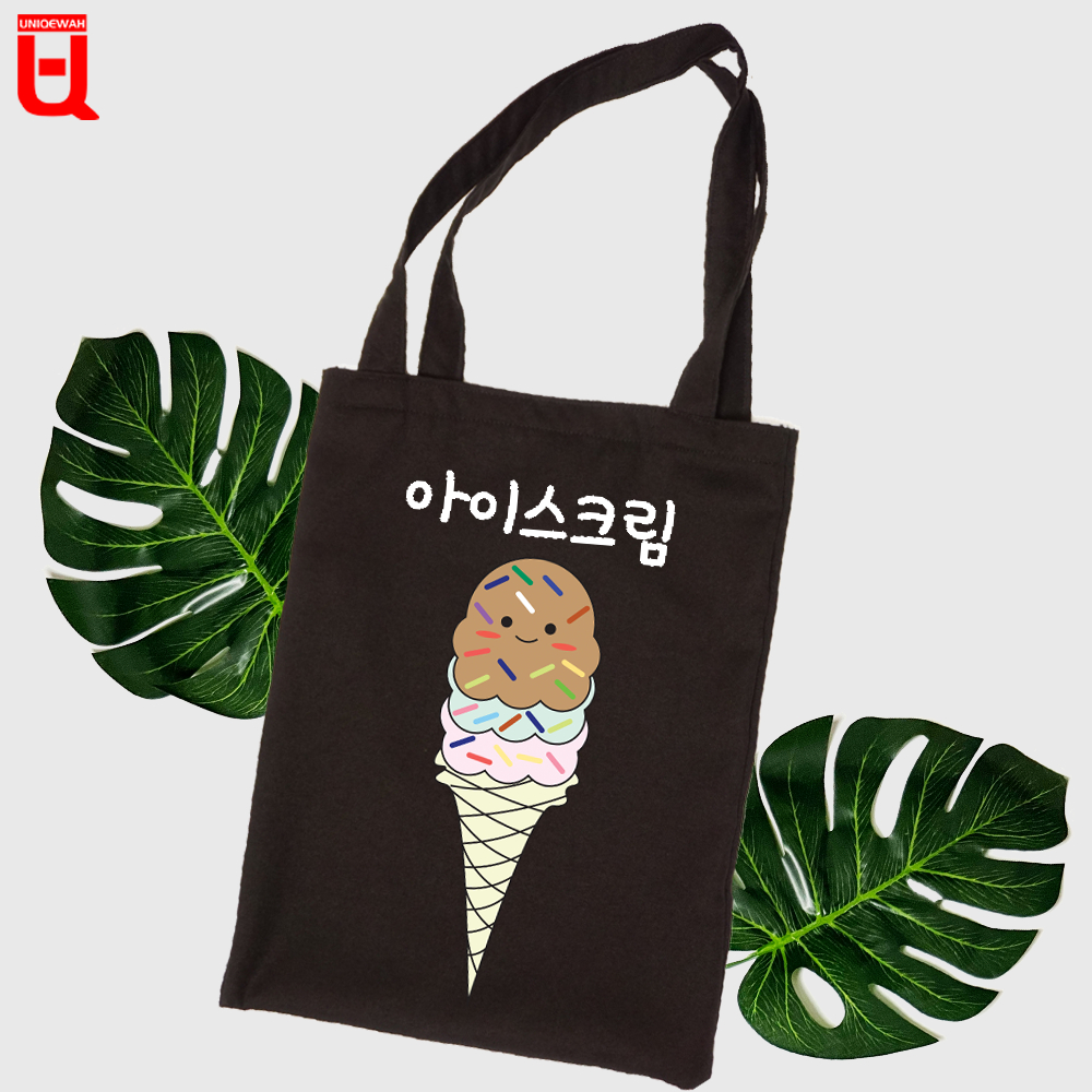 Tas Tote Bag Wanita Fashion Totebag Resleting Kanvas Classic Korea Edition Vol 1 By Uniqewah