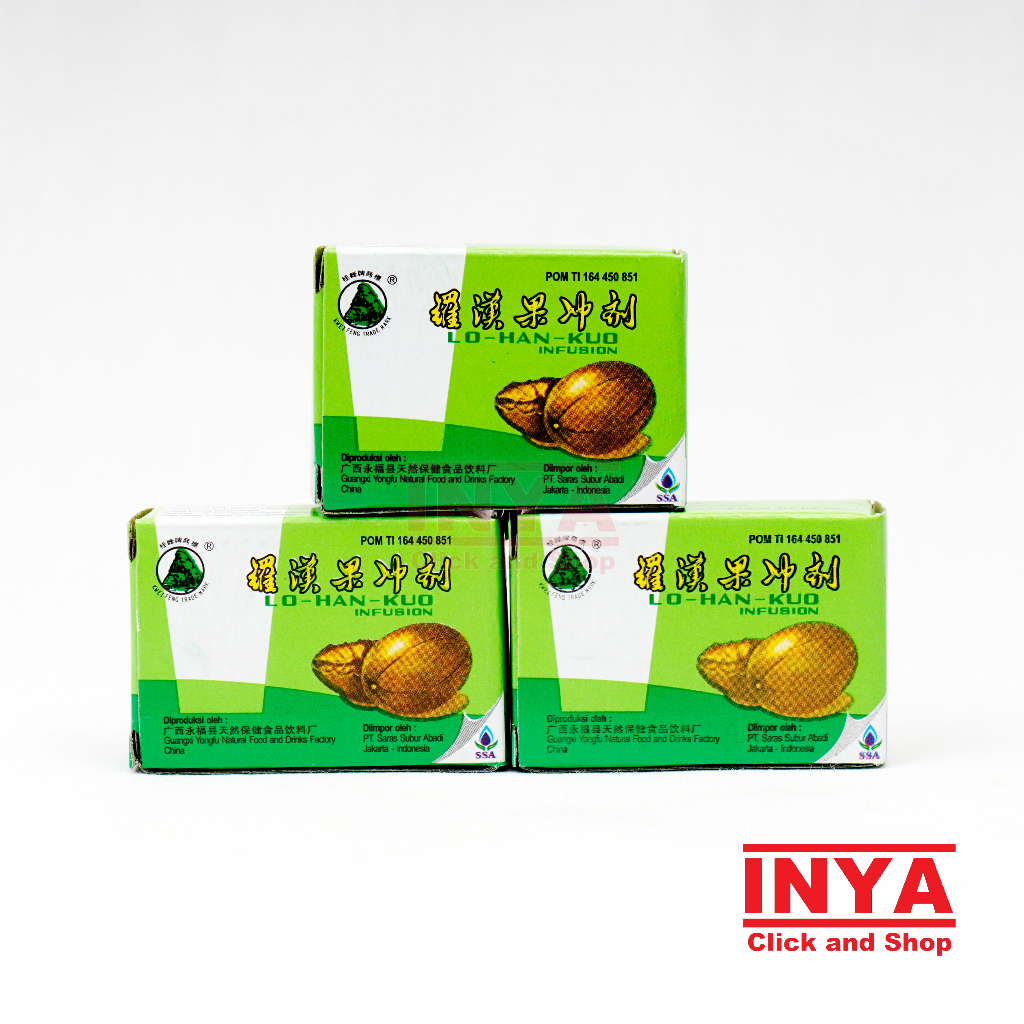 LO HAN KUO INFUSION SSA SACHET 14gr - Herbal KWEI FENG TRADEMARK