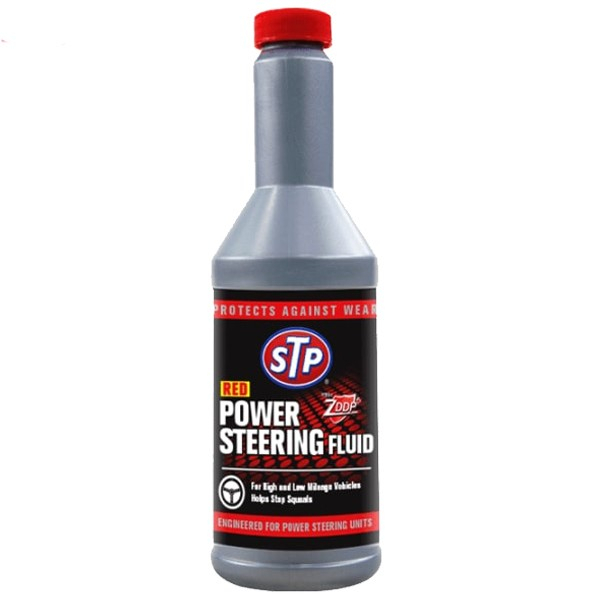 STP Power Steering Fluid 300 ml Putih/Bening Merah Minyak Pelumas Stir Mobil