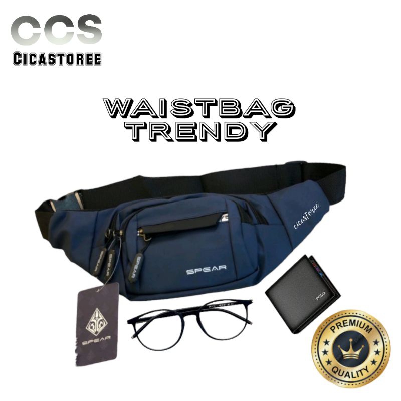 Waistbag Pria Terbaru/Waistbag Anti Air