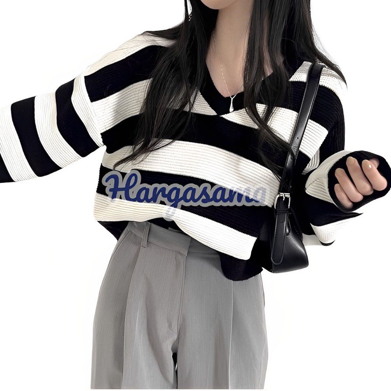 Zeta Knite Sweater Korean Wanita