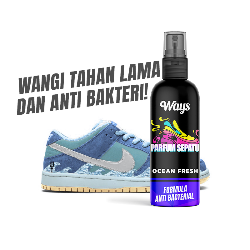 A027 | WAYS Parfum Sepatu Helm Anti Bau &amp; Bakteri Spray Pengharum Pewangi Ruangan Interior Mobil - 75ml