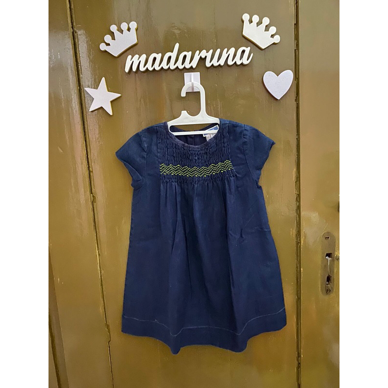 dress smocked jeans jacadi paris 3 th