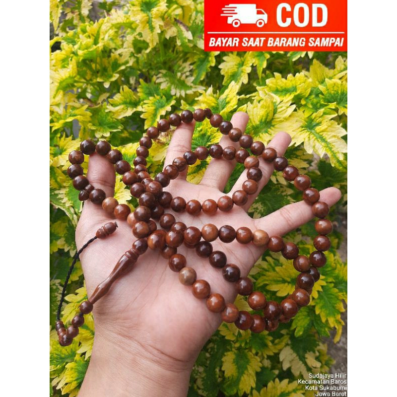 Tasbih 99 kaukah bulat 10mm