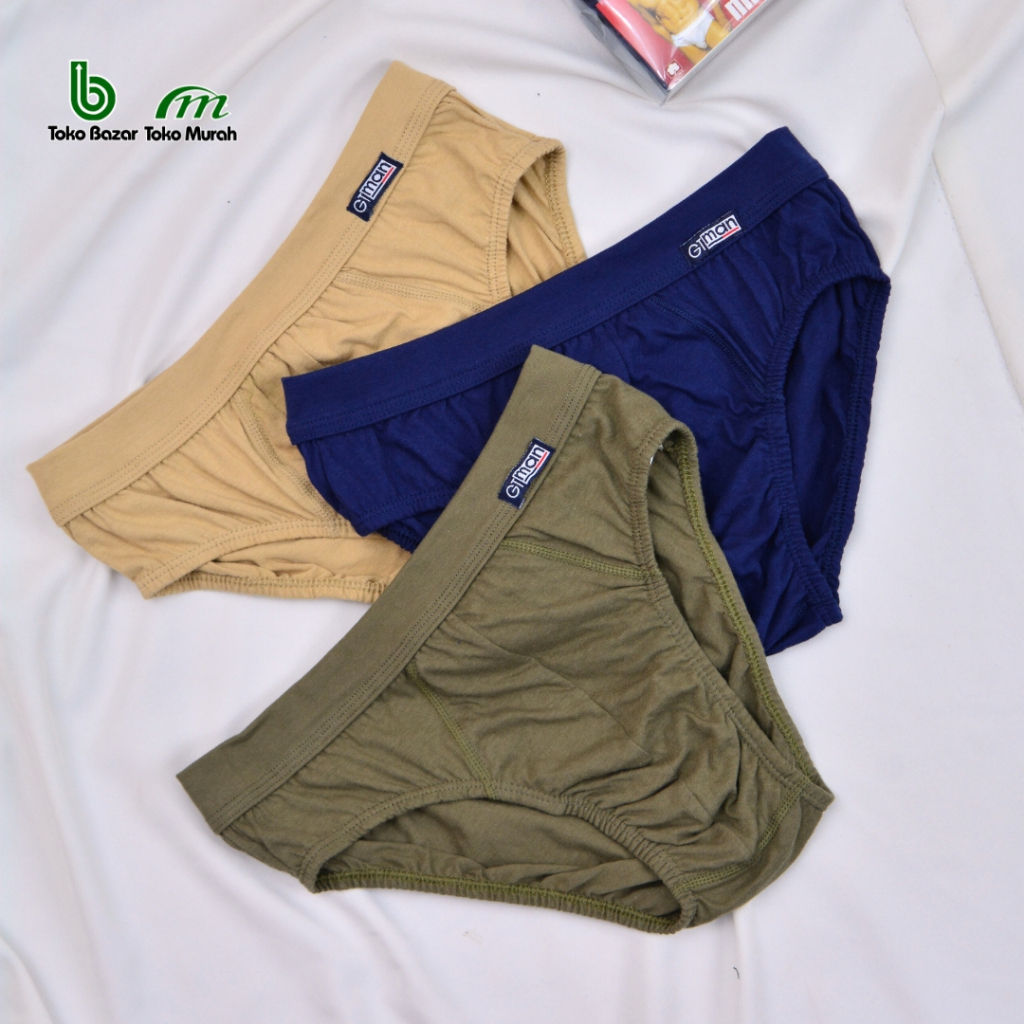 GT-Man Celana Dalam | Celana Dalam Pria Dewasa | CD pria isi 3