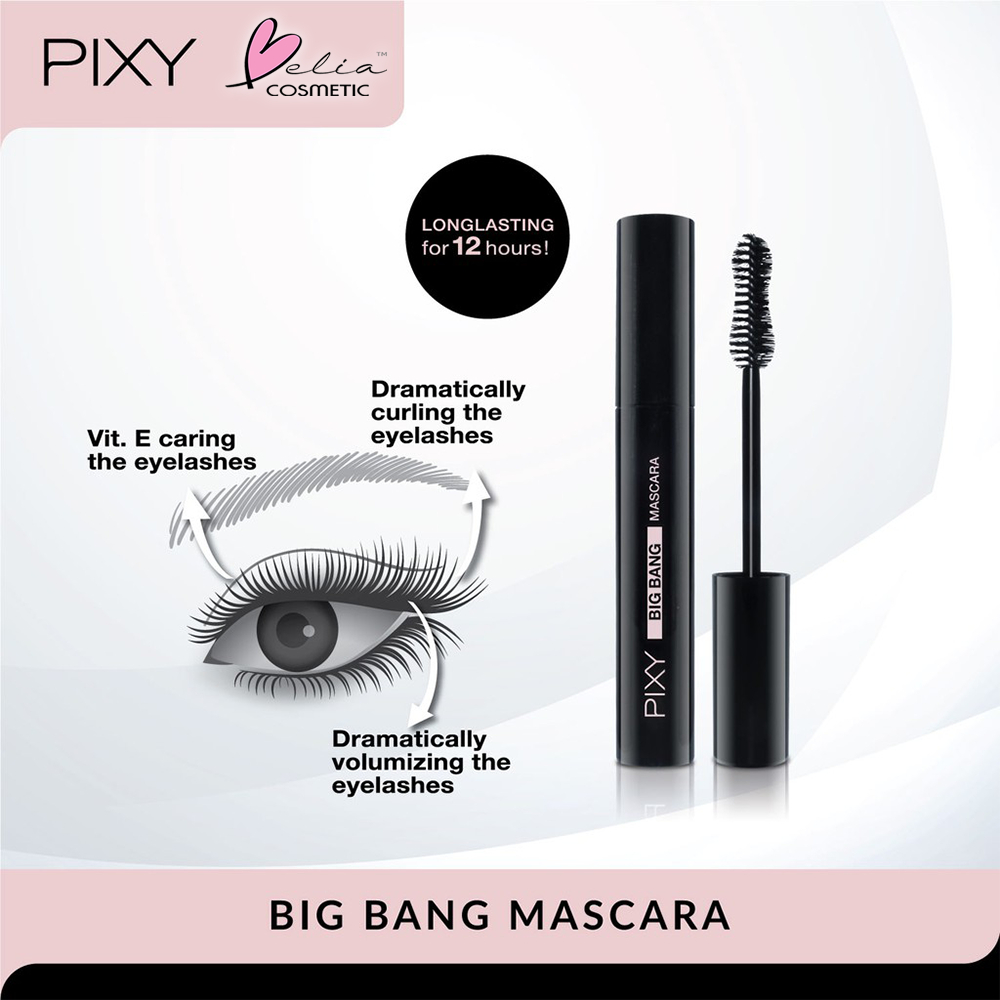 ❤ BELIA ❤ PIXY Eye MakeUp Series | Perfect Eyeliner | Big Bang Mascara | Highlighter | Eyeshadow | Eye Brow Crayon | BPOM