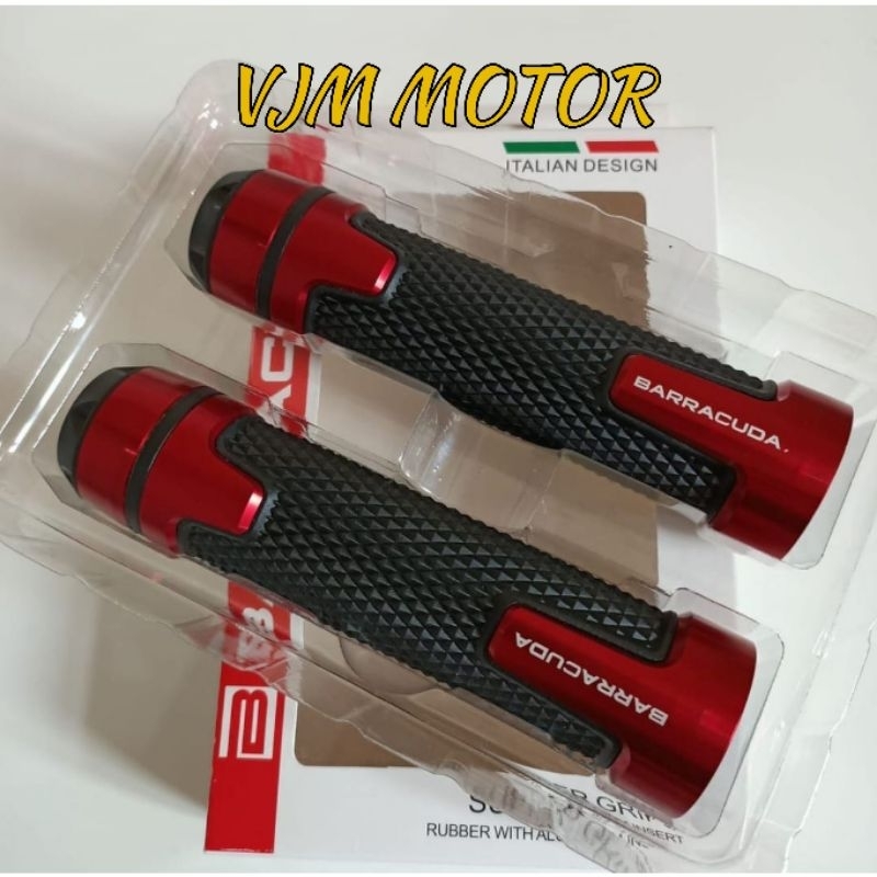 handGrip motor Handgrip barracuda BC-003 Model Rizoma cobra Jalu pendek Xeon beat Vario Scoopy PCX XMAX Nmax aerox Dan Universal motor