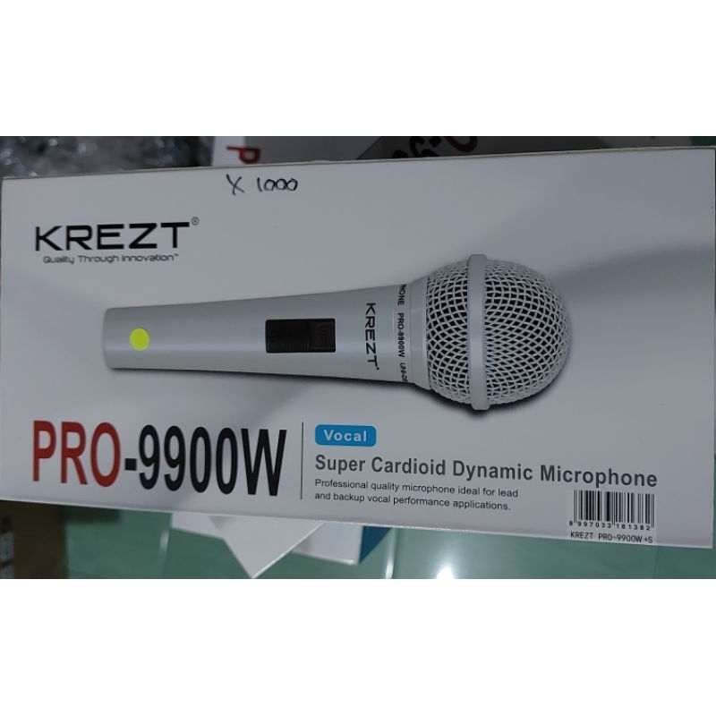 MIC VOCAL MICROPHONE KREZT PRO 9900W ORIGINAL