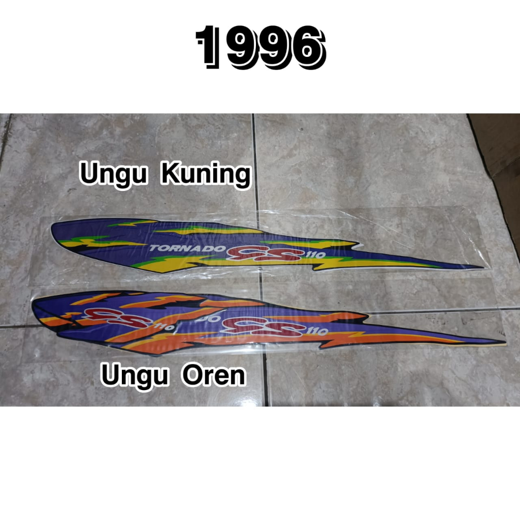 Striping stiker Tornado GS 1996