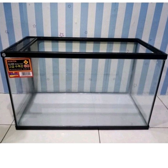 AQUARIUM NIKITA 60CM / AQUARIUM IKAN, HAMSTER DAN REPTIL