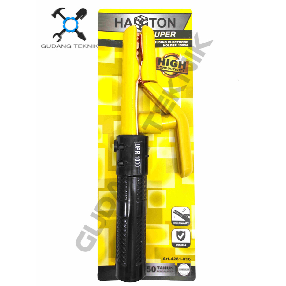 Stang Las 1000A 4261-016 HASSTON PROHEX / Tang Las 1000 Ampere Electrode Holder Full Tembaga 4261 016 HASSTON